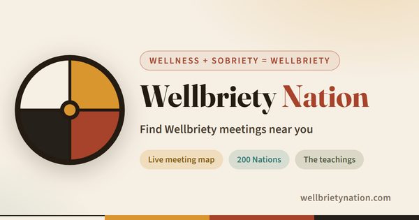 Wellbriety Nation website, built by Okanagan Web Pro